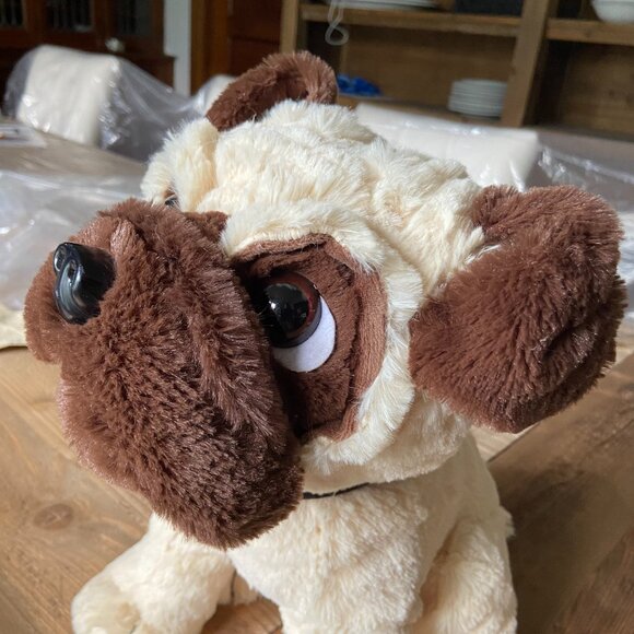 Pug Plush,  Pug Stuffed Animal, Dog Plush Toy, - Picture 8 of 8